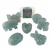 CocoSapun transparent figurine cu argan, avocado si menta 50 g